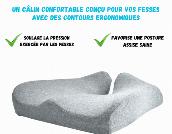 Coussins de soutien dorsal et lombaire