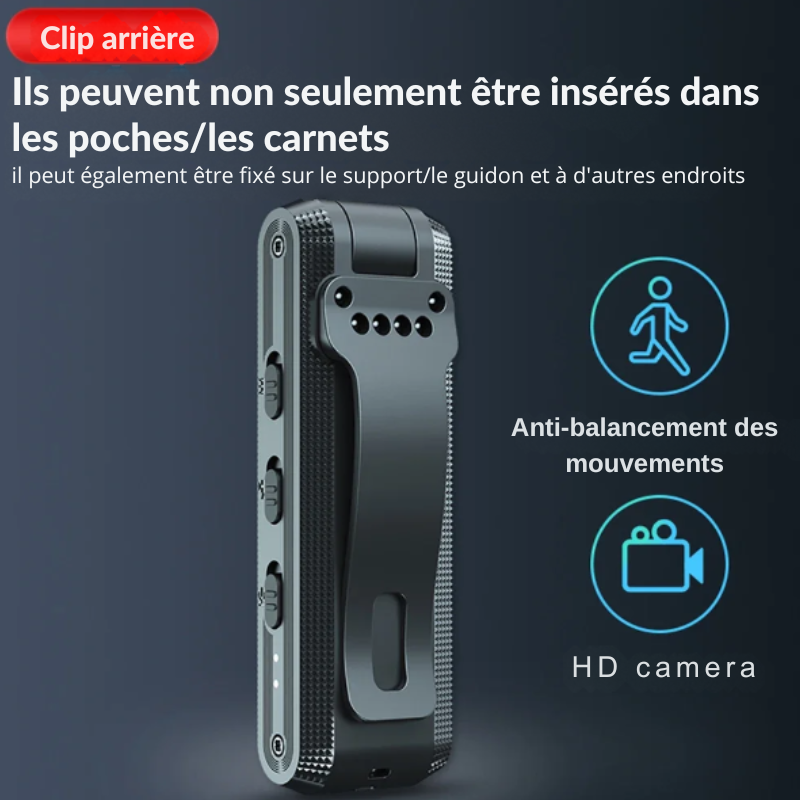Mini Caméra discrete 4K