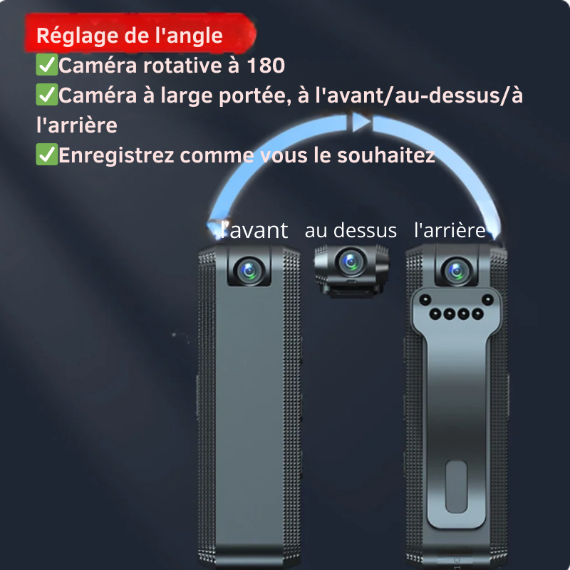 Mini Caméra discrete 4K