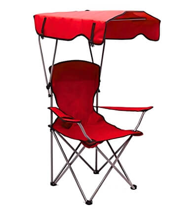 Chaise anti-soleil