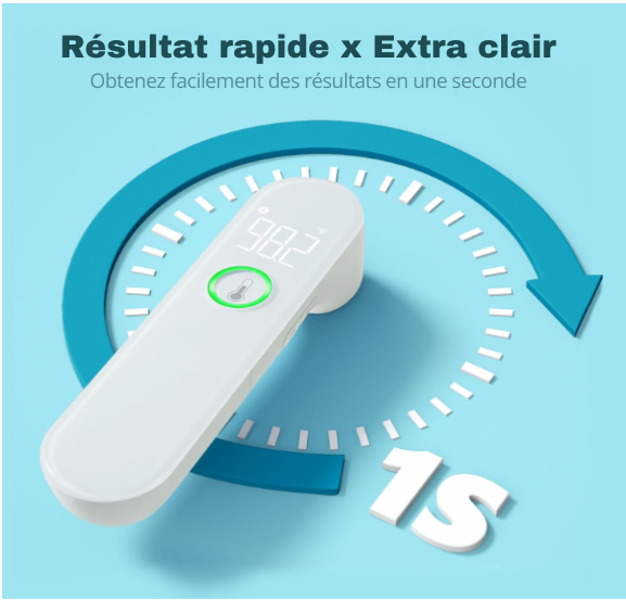 Thermomètre pour adultes et enfants
