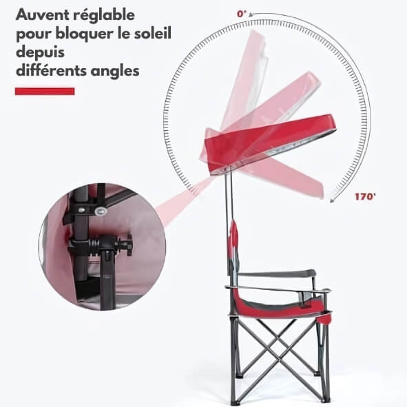Chaise anti-soleil