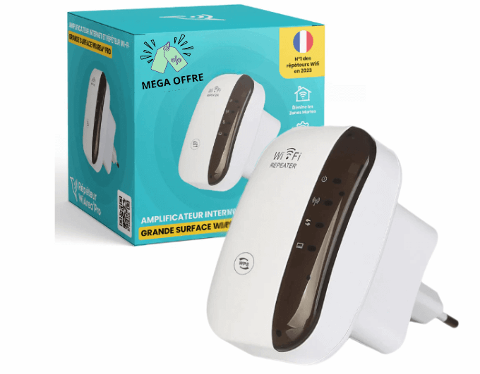 Amplificateur Internet et Répéteur Wi-Fi