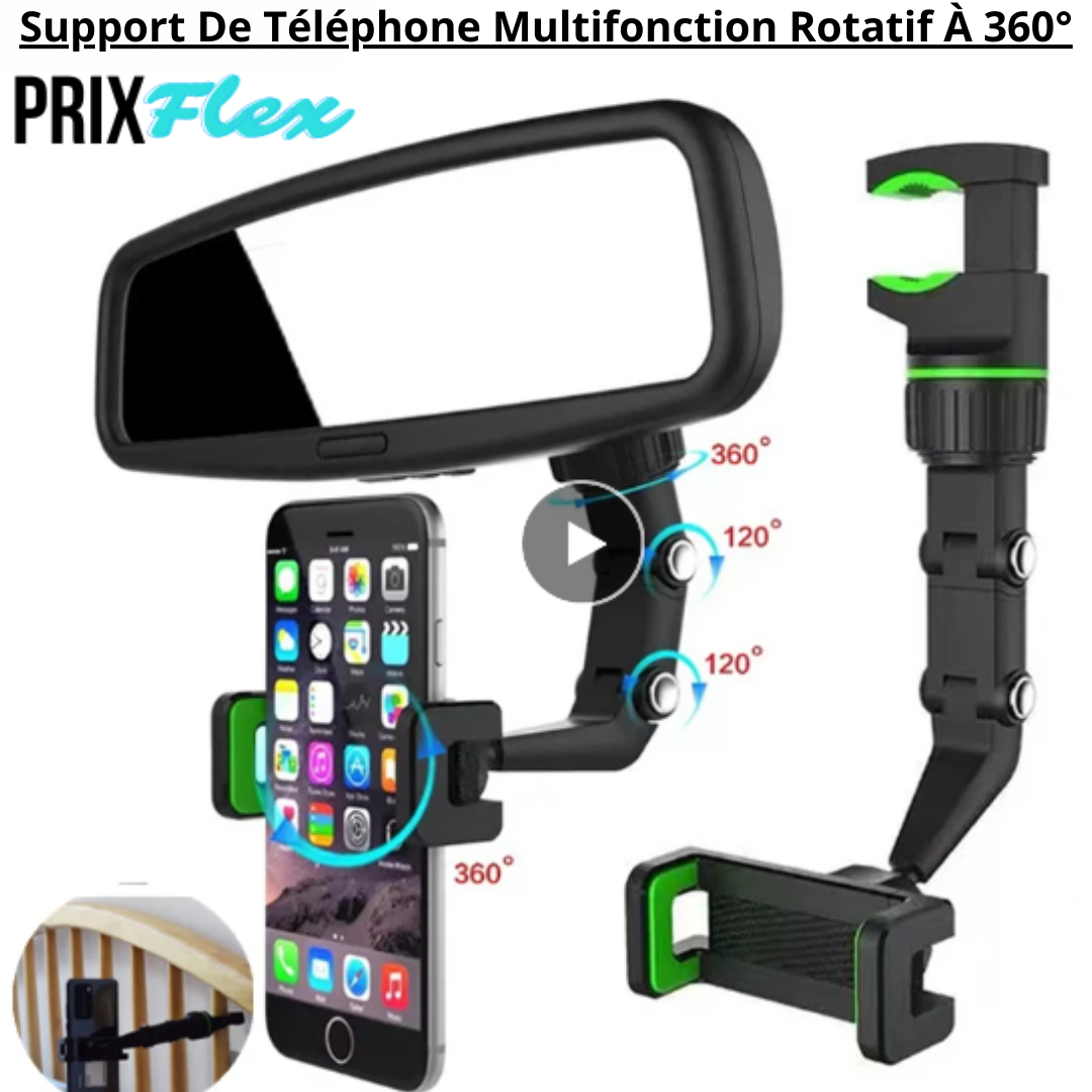Support De Téléphone Multifonction Rotatif À 360°