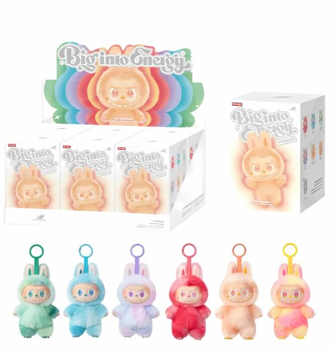 🧸 Labubu" Big Into Energy" - peluche (boîte à surprises)