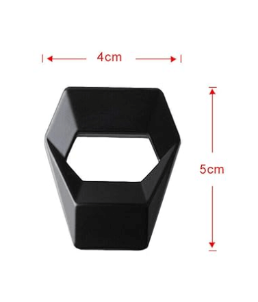 Couvercle de protection du bouton de démarrage du moteur de la voiture